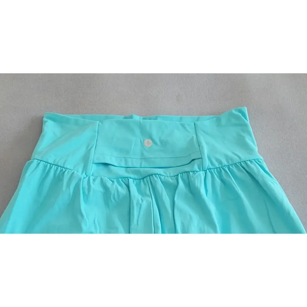 90 DEGREE by REFLEX Turquoise Athletic Skort Pull-on -- Size:  L/Girls XS/Womans